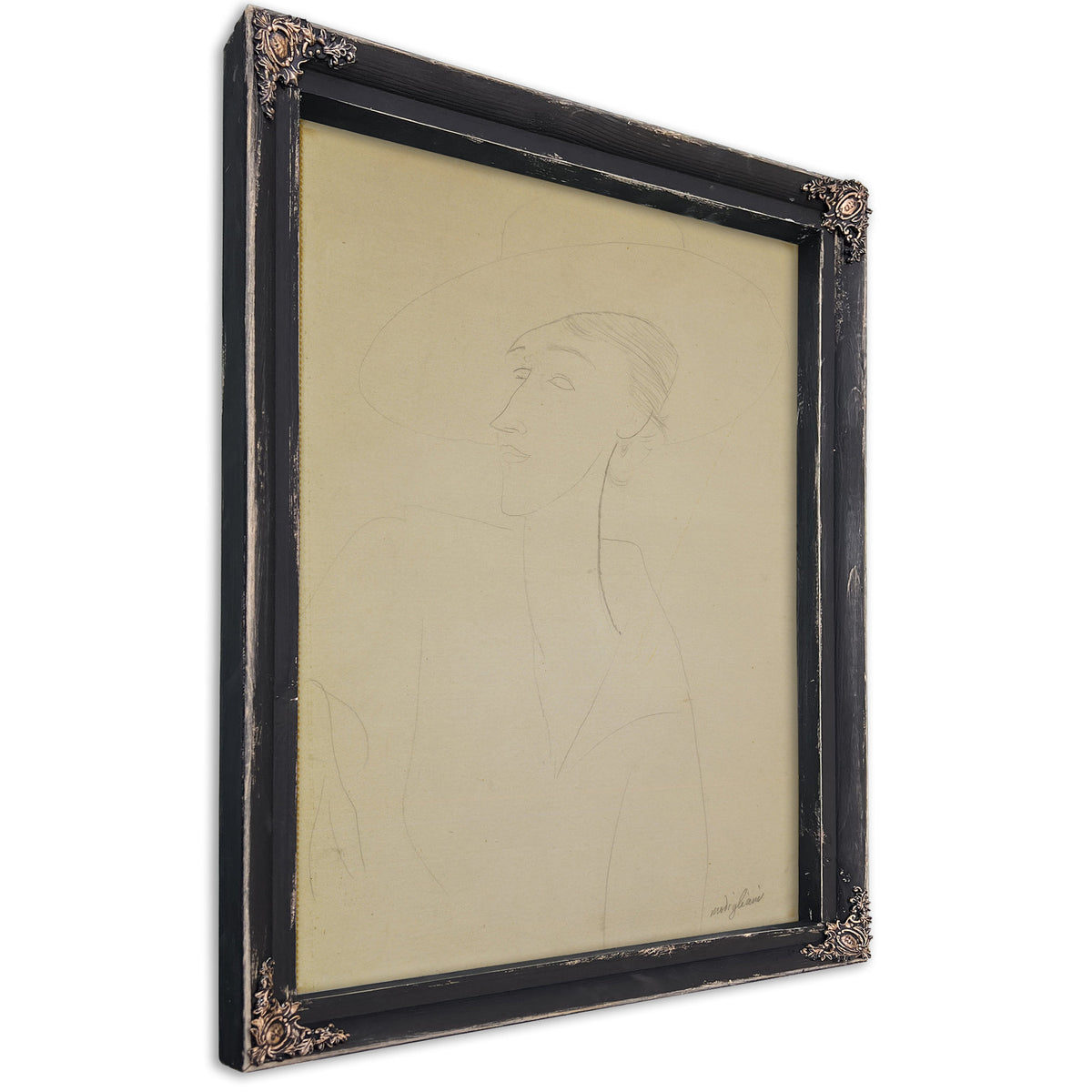 Untitled Portrait Madame Zborowska By Amedeo Modigliani