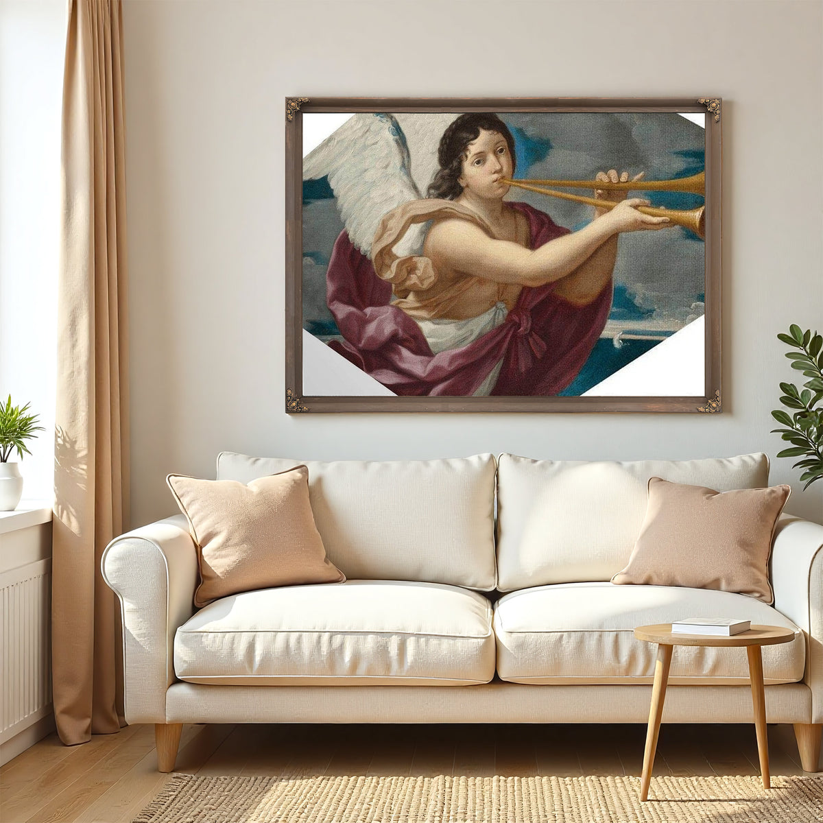 An Allegory Of Fame 1657 By Elisabetta Sirani