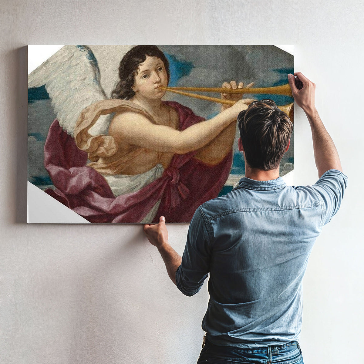 An Allegory Of Fame 1657 By Elisabetta Sirani