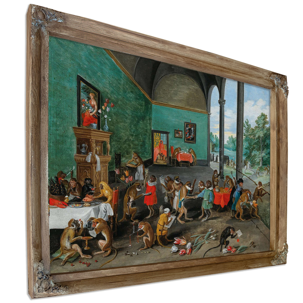 An Allegory Of Tulipomania by Jan Brueghel The Younger