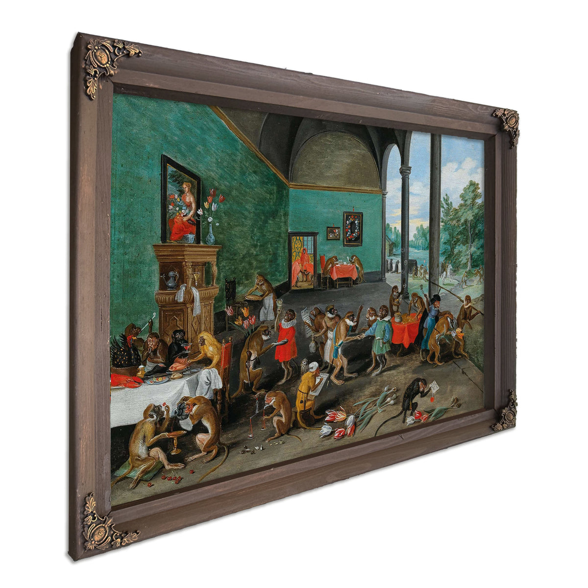 An Allegory Of Tulipomania by Jan Brueghel The Younger