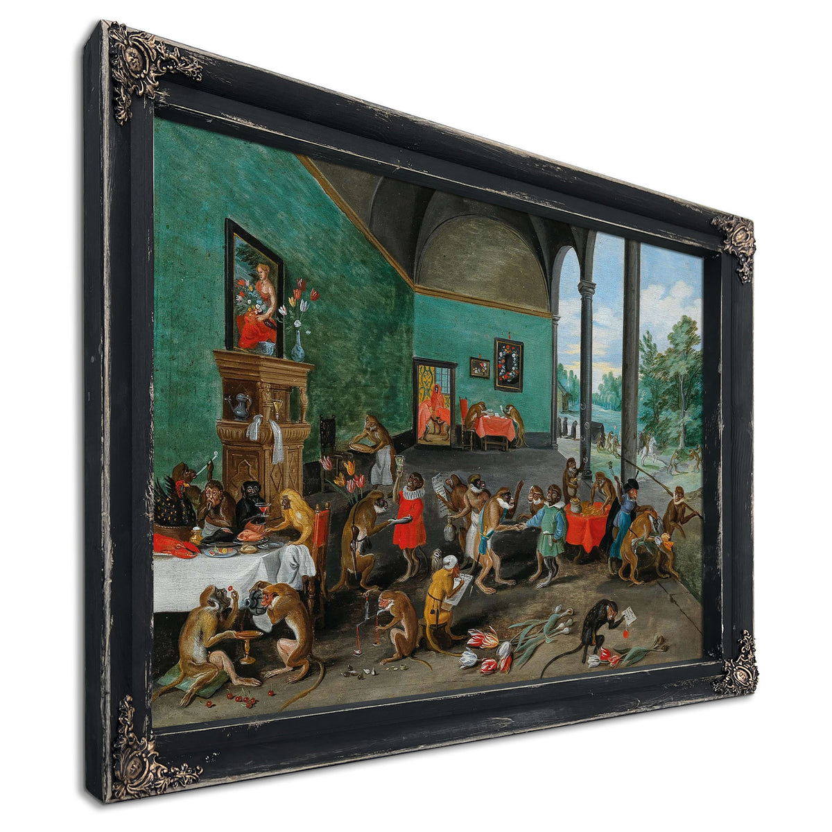 An Allegory Of Tulipomania by Jan Brueghel The Younger
