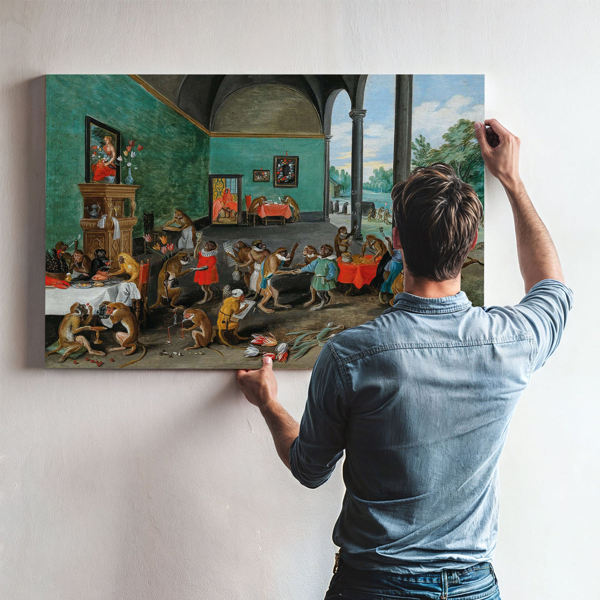 An Allegory Of Tulipomania by Jan Brueghel The Younger