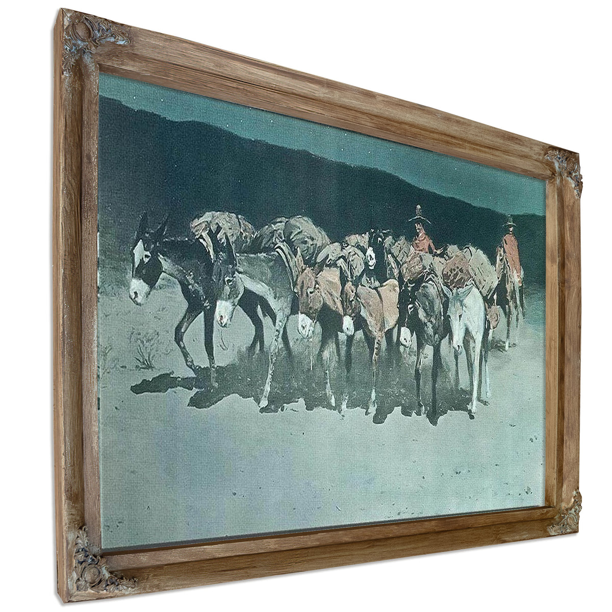 An Early Start For Market By Frederic Remington