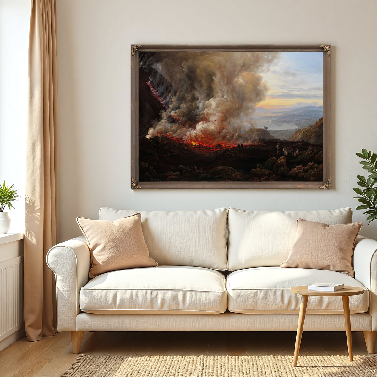 An Eruption Of Vesuvius by Johan Christian Dahl