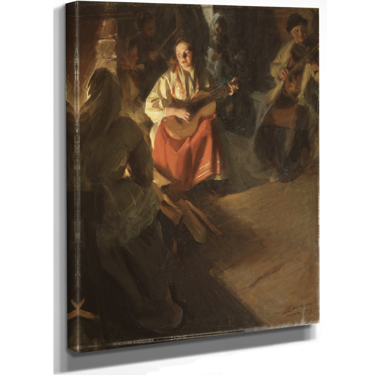 A Musical Family By Anders Zorn