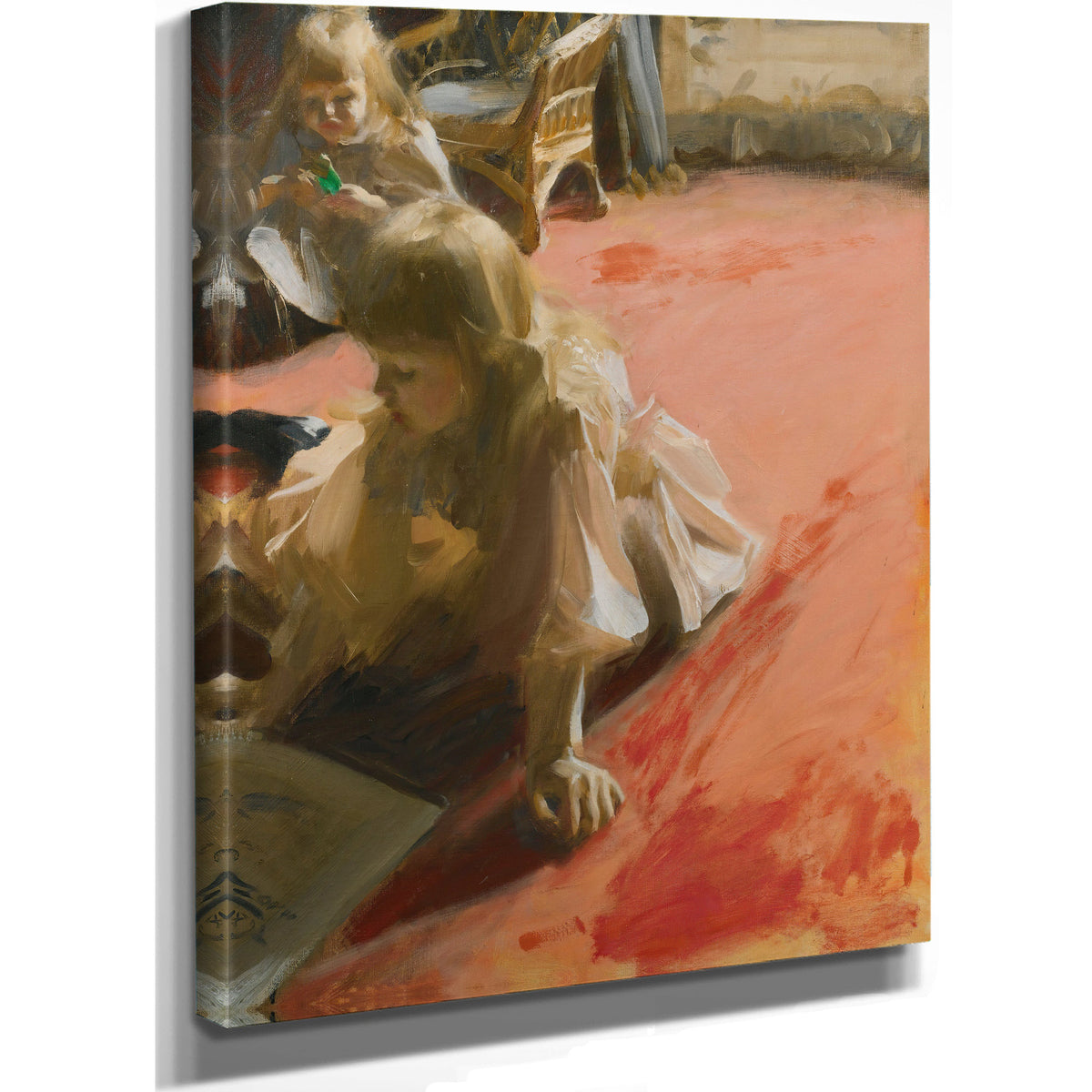 A Portrait the Daughters Ramon By Anders Zorn