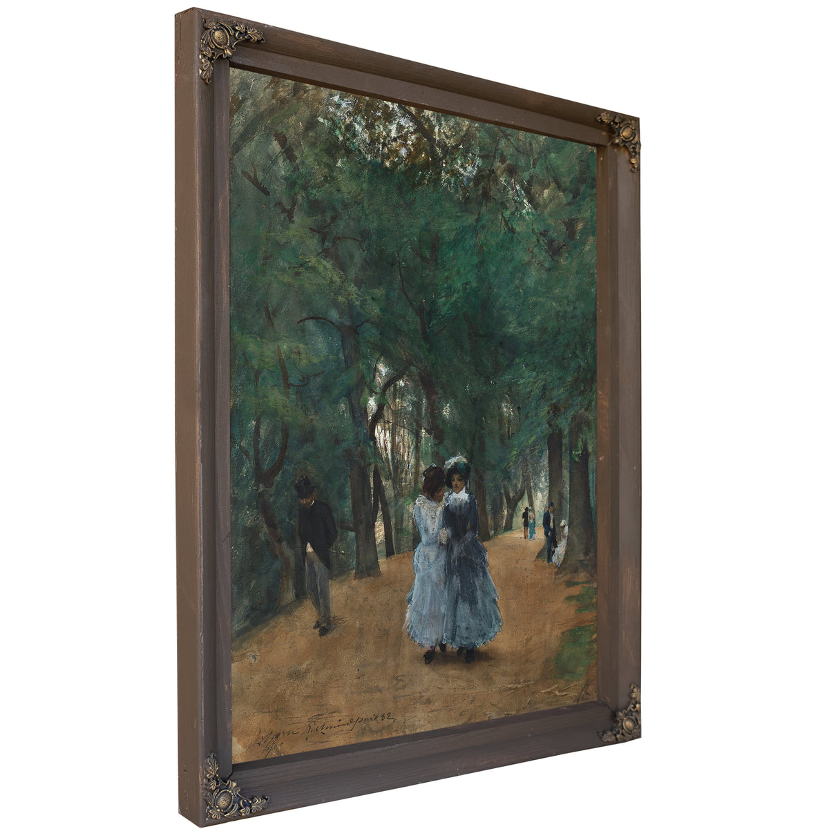 A Walk the Park 1882 By Anders Zorn