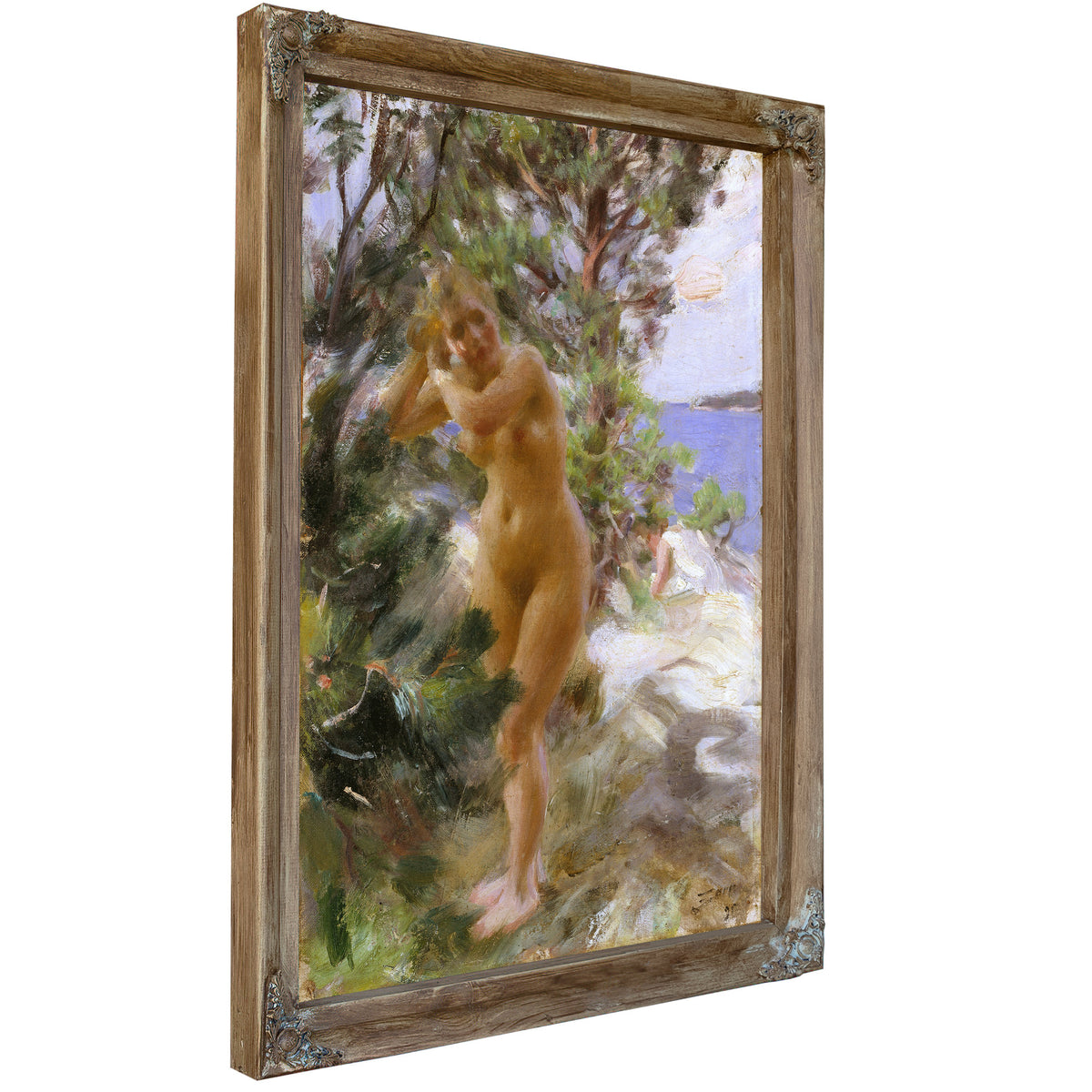 After Bath 1895 By Anders Zorn