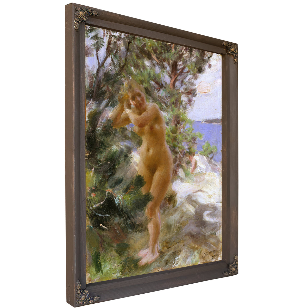 After Bath 1895 By Anders Zorn