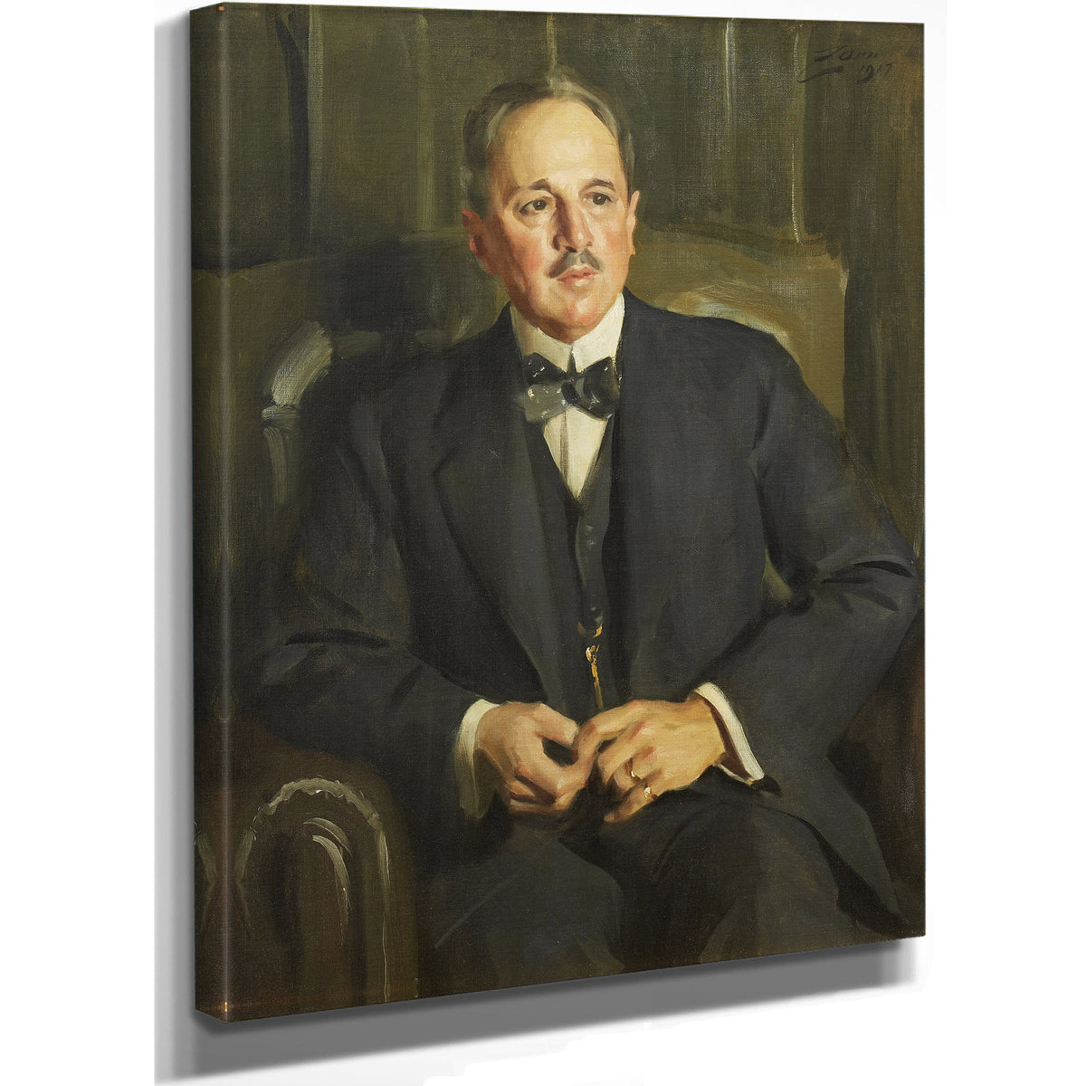 Axel Jacobsen 1917 By Anders Zorn