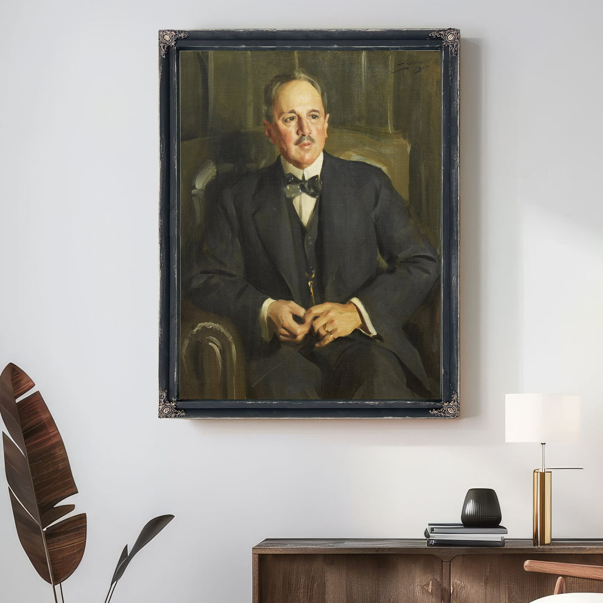 Axel Jacobsen 1917 By Anders Zorn