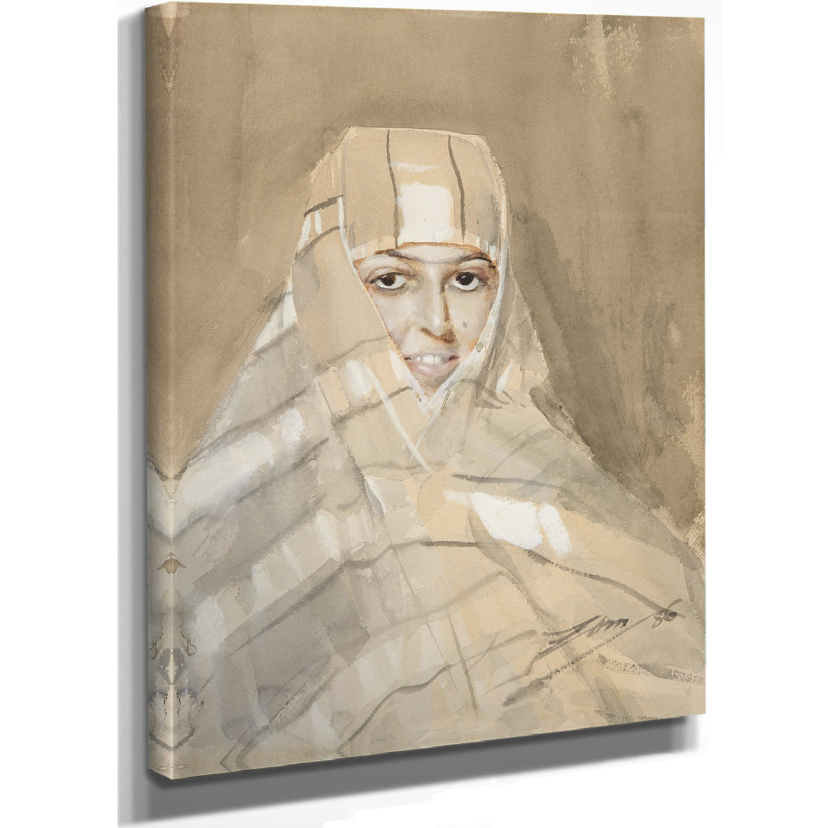 Bedouin Girl By Anders Zorn