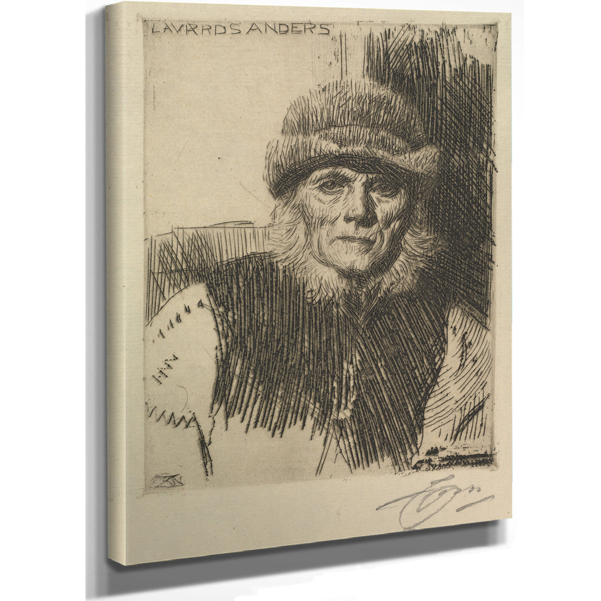 Dalecarlian Peasant 1919 By Anders Zorn