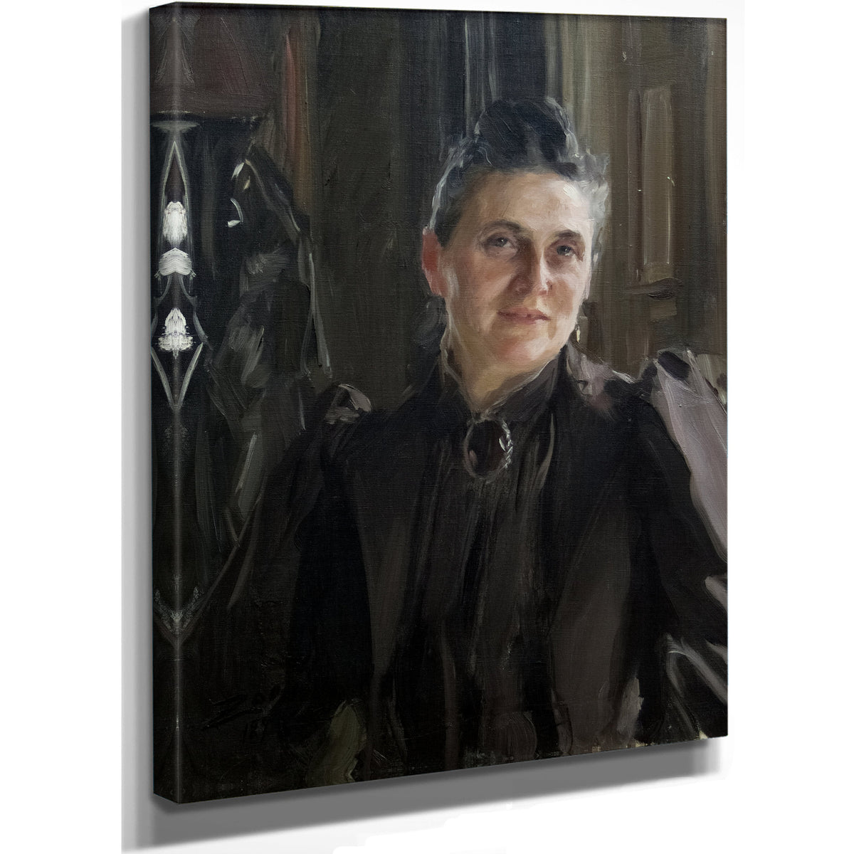 Fanny Thiel Nee Stiebel 1890 By Anders Zorn
