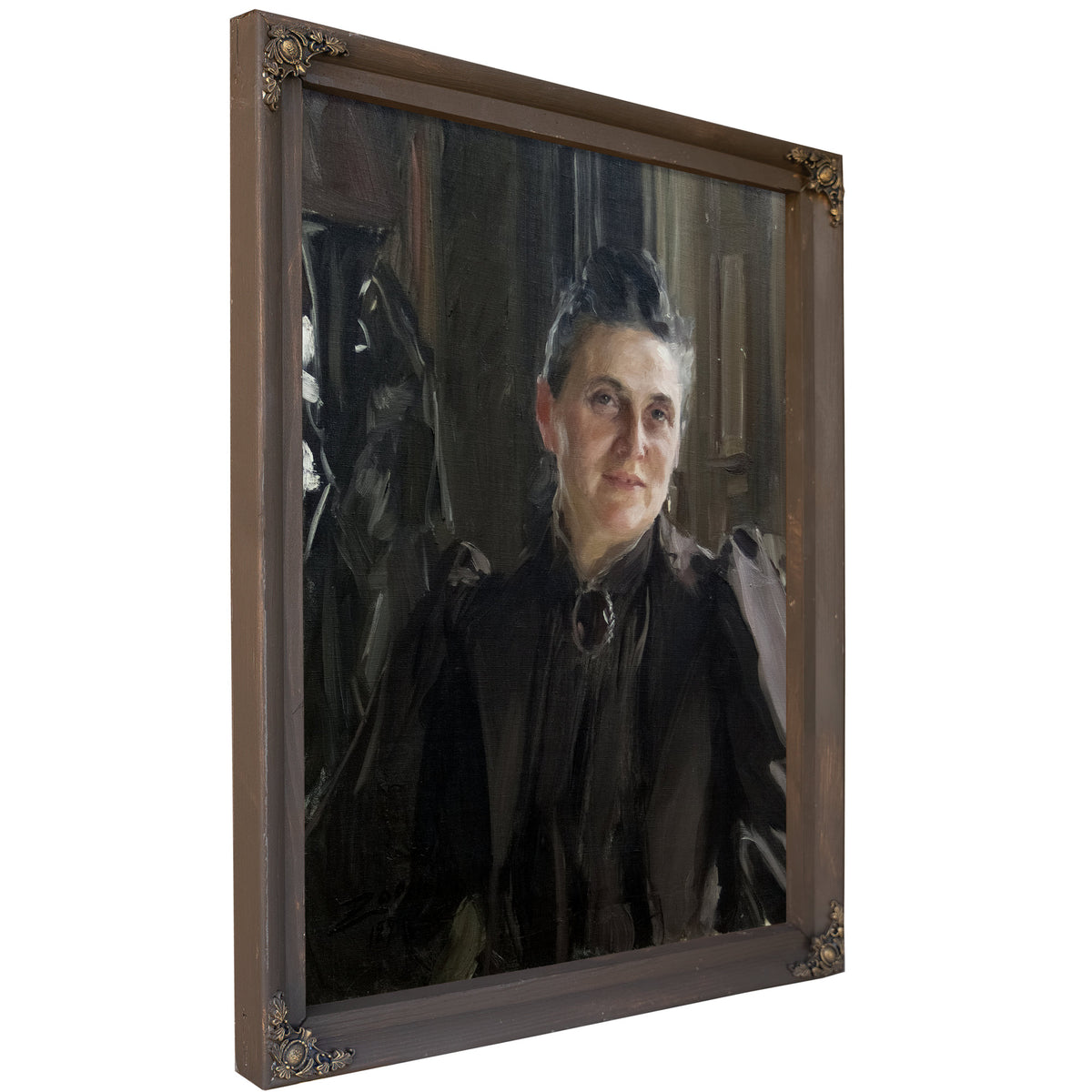 Fanny Thiel Nee Stiebel 1890 By Anders Zorn