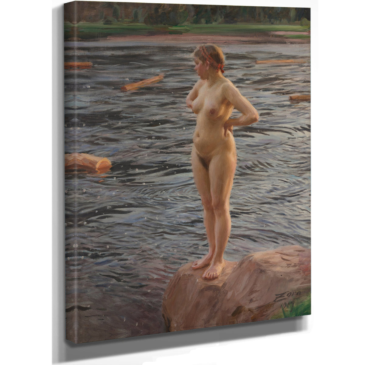 Flottar Maja 1917 By Anders Zorn