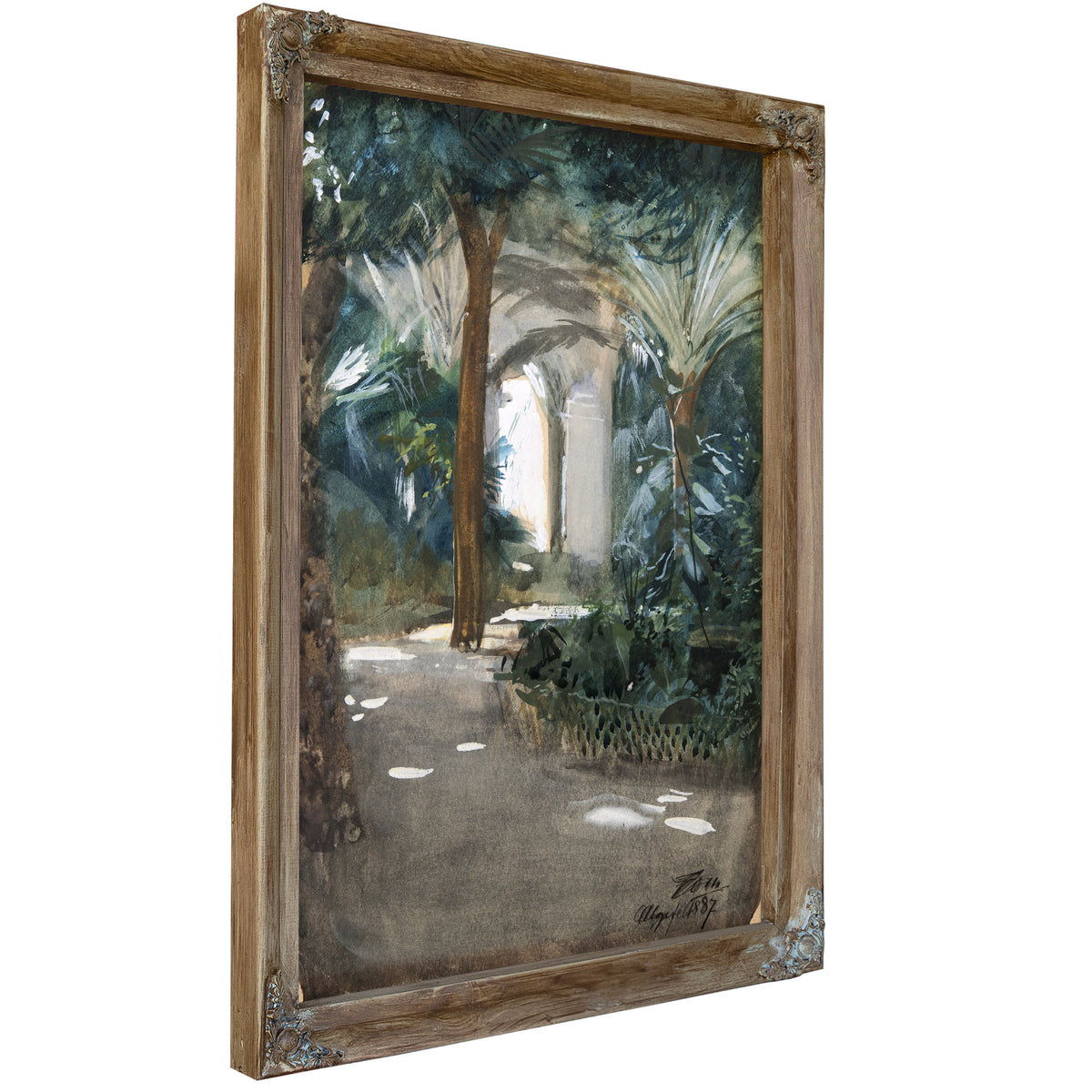 Garden Algiers By Anders Zorn