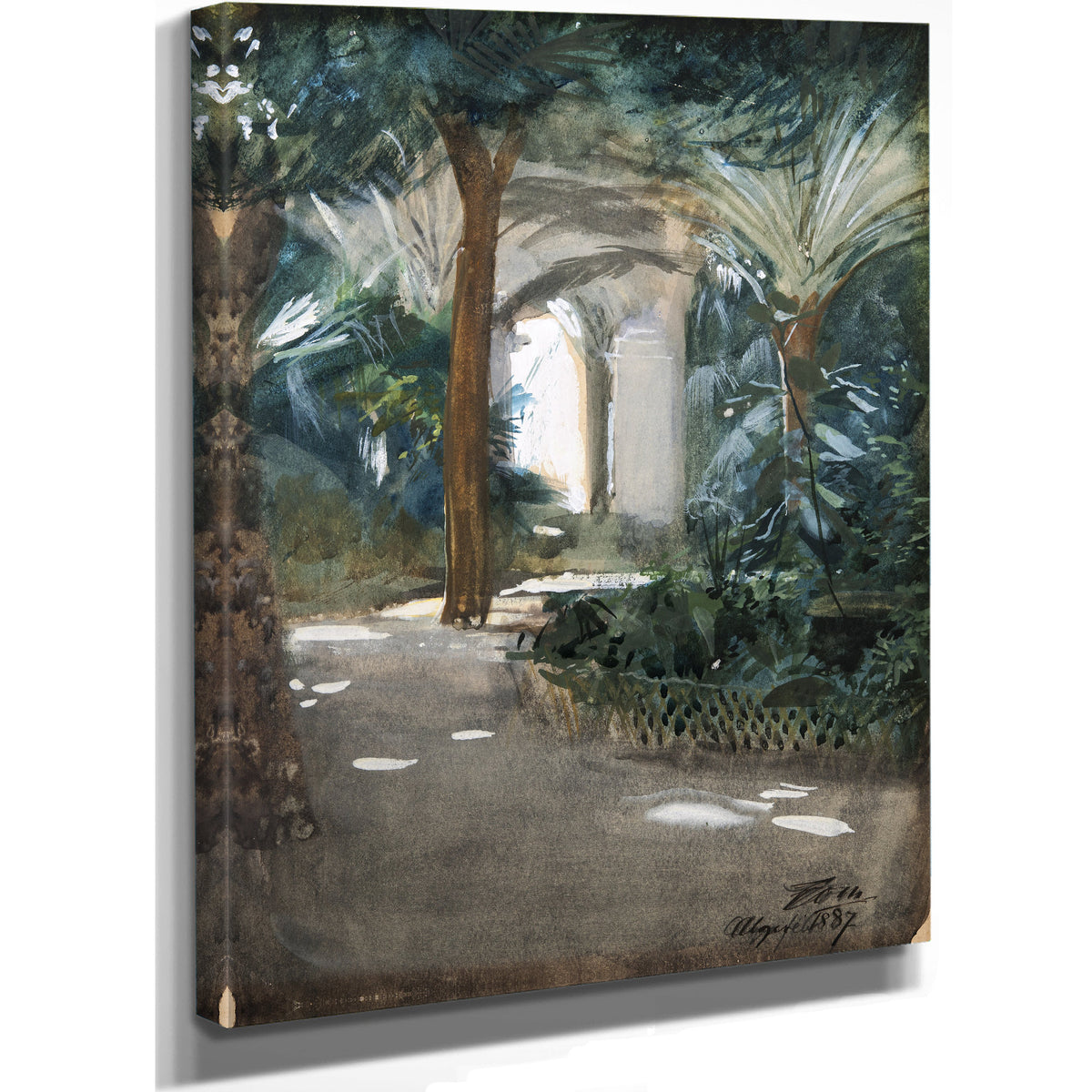 Garden Algiers By Anders Zorn