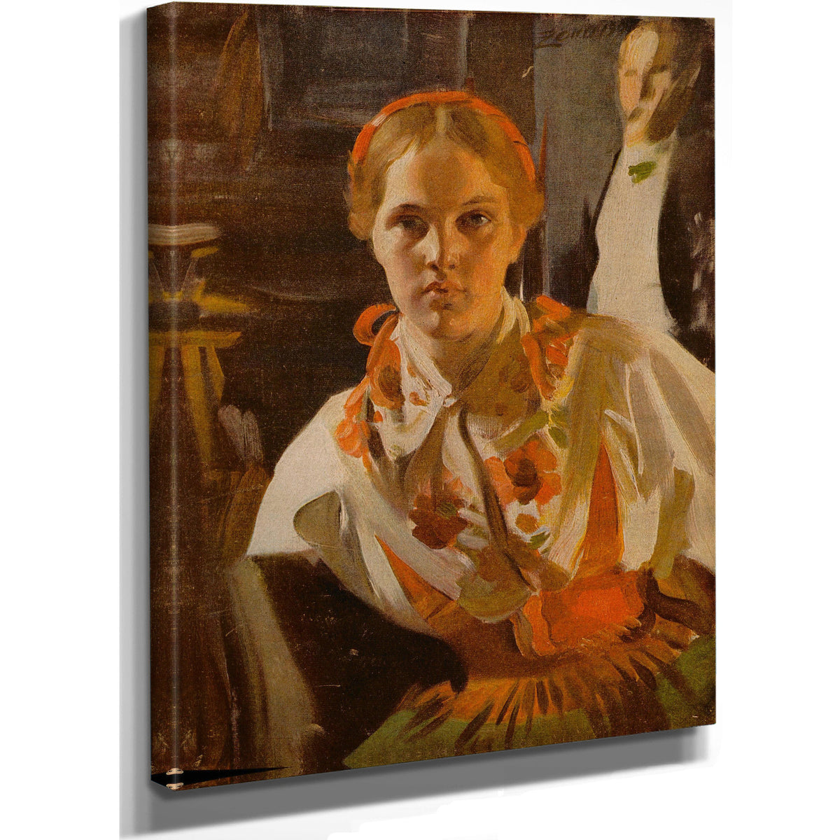 Hall Kesti Girl Mora 1909 By Anders Zorn