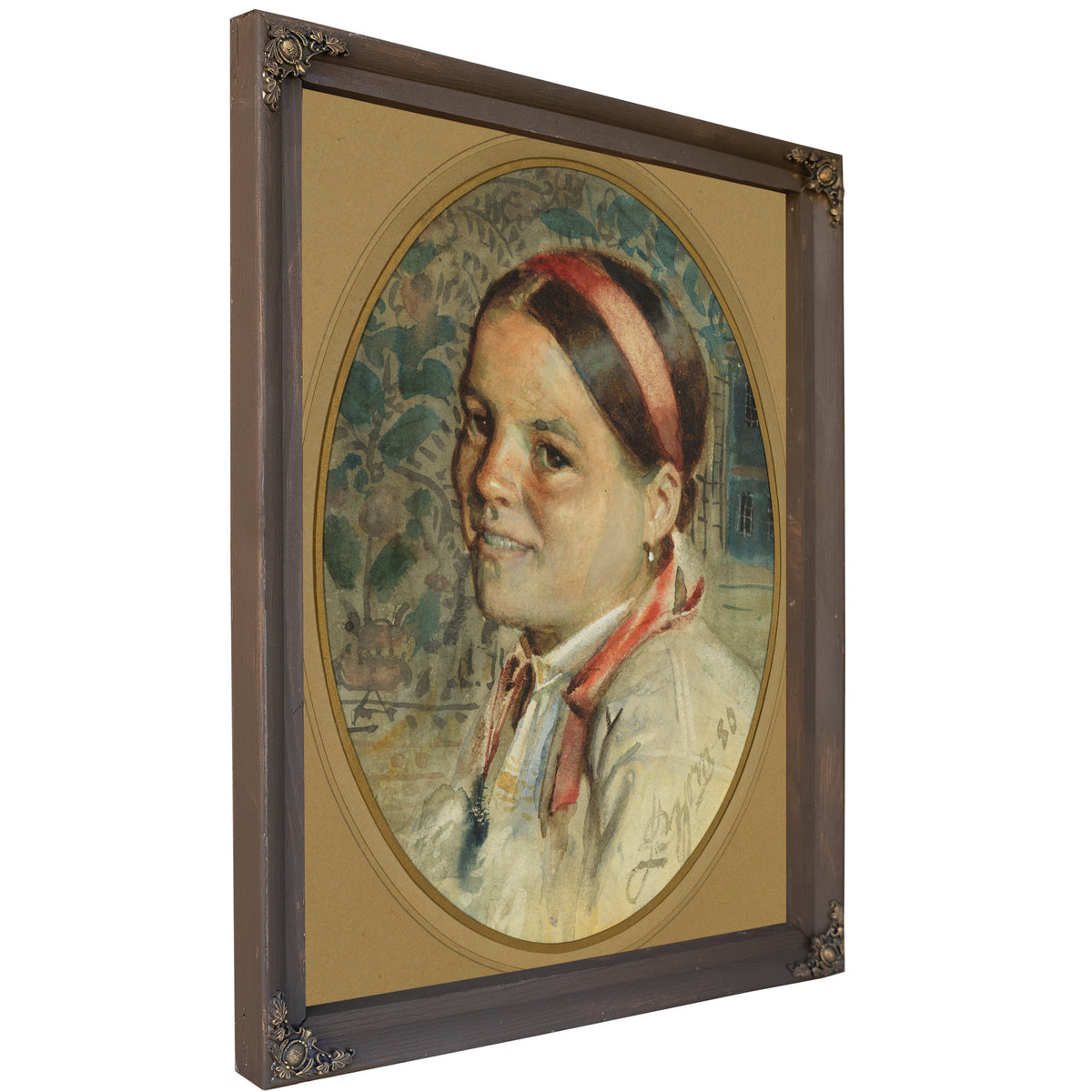 Head a Woman 1880 By Anders Zorn