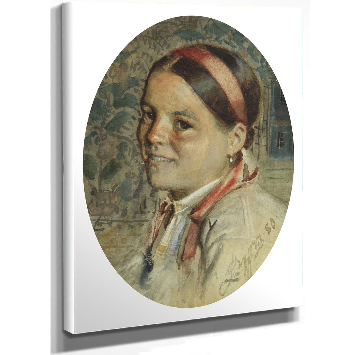 Head a Woman By Anders Zorn