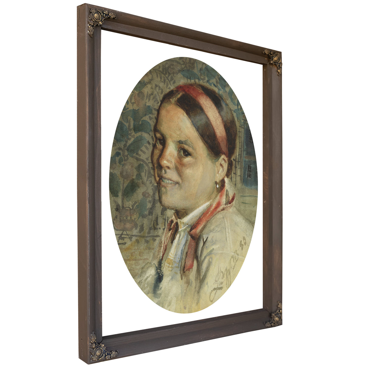 Head a Woman By Anders Zorn