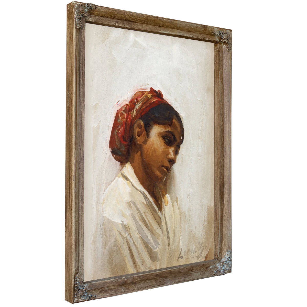 Huvud Av Spansk Flicka 1881 By Anders Zorn