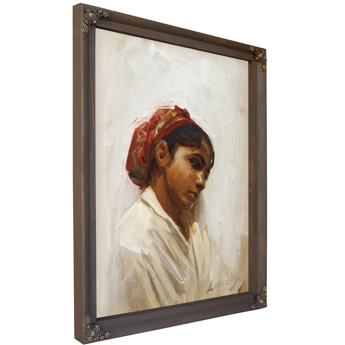Huvud Av Spansk Flicka 1881 By Anders Zorn