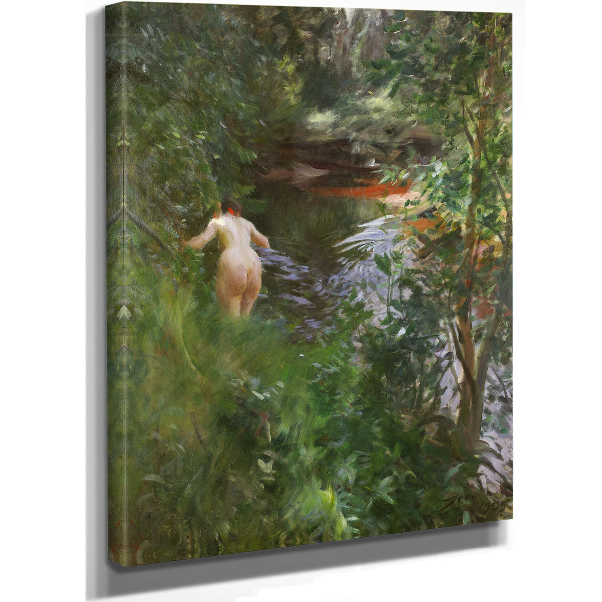 In Gopsmor 1905 By Anders Zorn