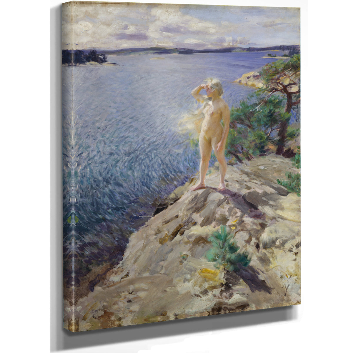 In Skerries By Anders Zorn