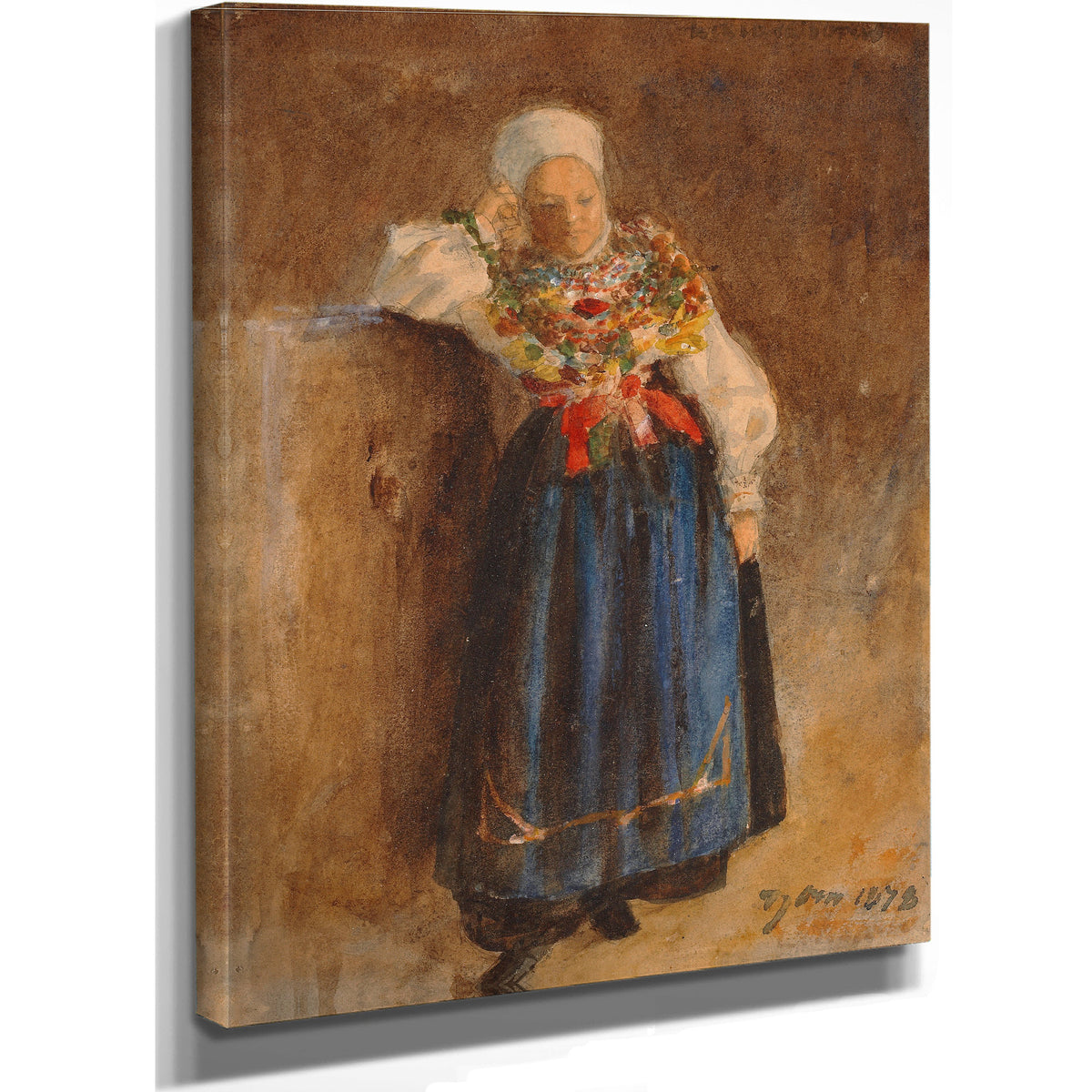 Kulla I Folkdraekt By Anders Zorn