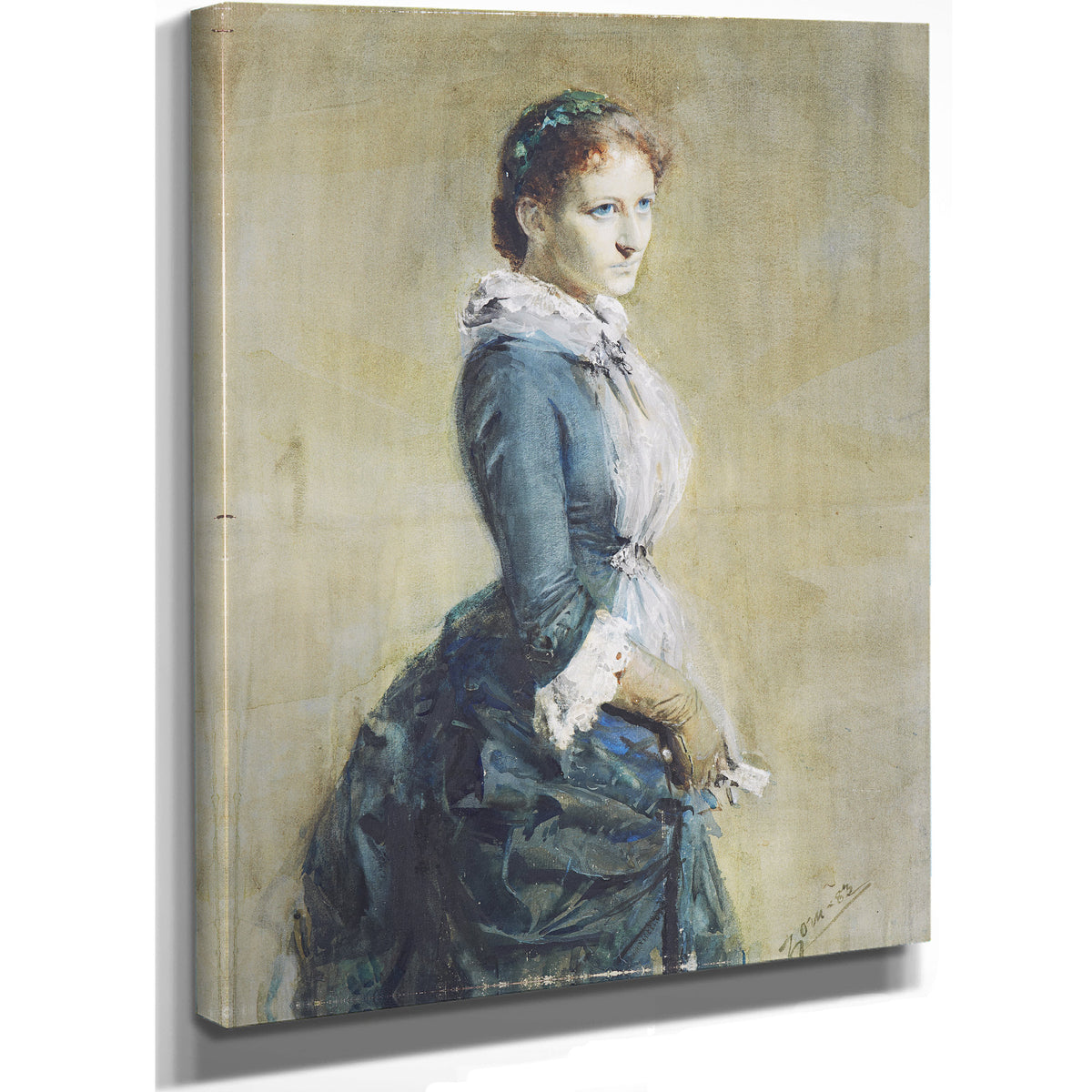 Lady Blue 1887 By Anders Zorn