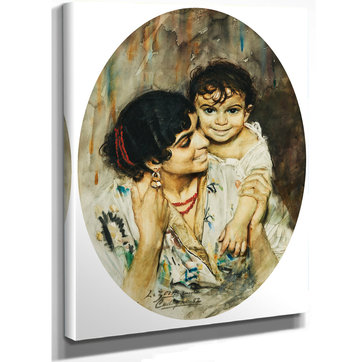 Mother S Joy 1882 By Anders Zorn