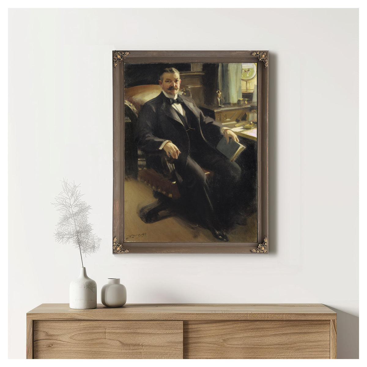 Mr Henry Clay Pierce By Anders Zorn