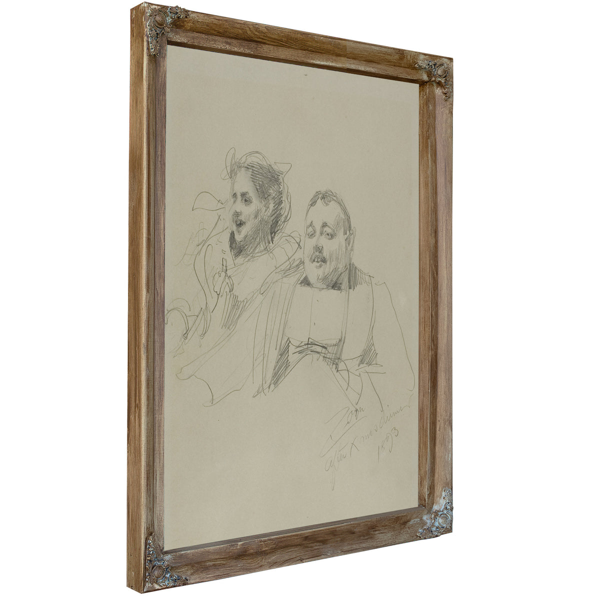 Mr Mrs Raymond Johnson 1893 By Anders Zorn