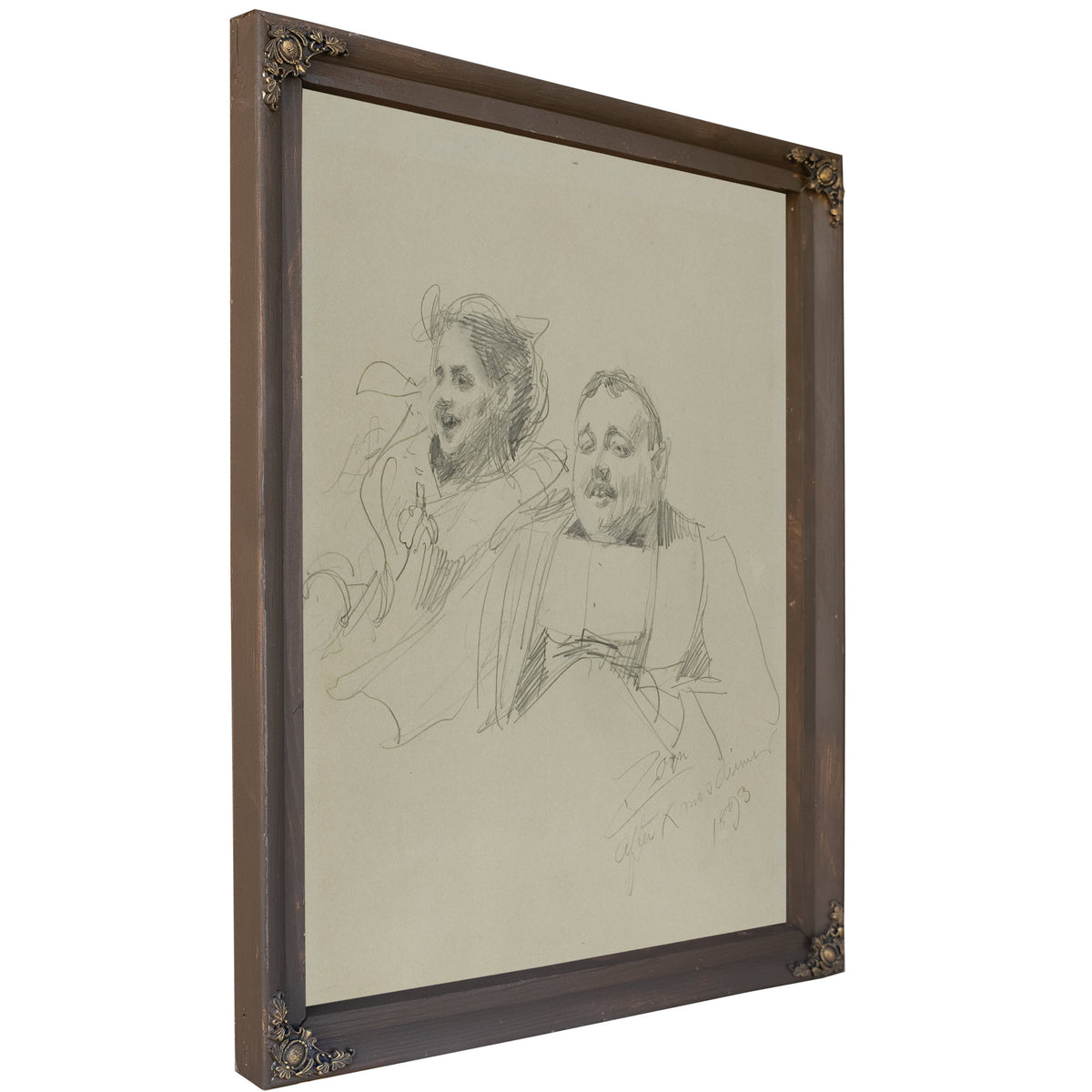 Mr Mrs Raymond Johnson 1893 By Anders Zorn