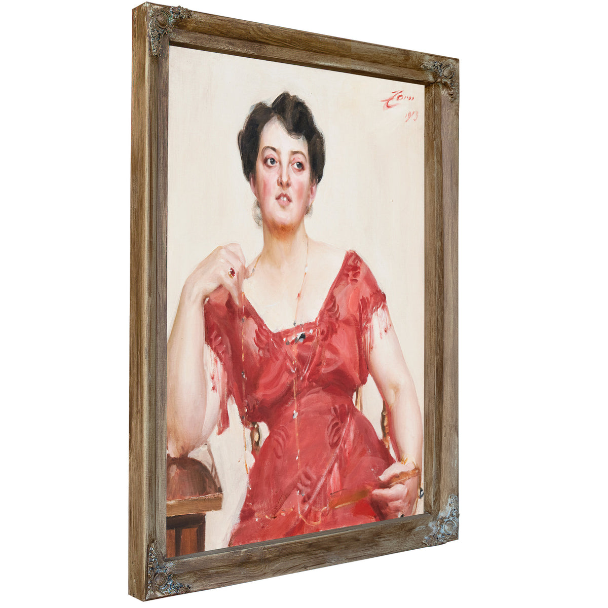 Mrs Dagny Pineus 1913 By Anders Zorn