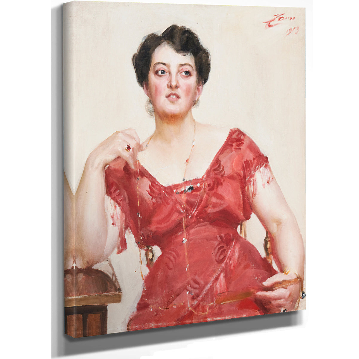Mrs Dagny Pineus 1913 By Anders Zorn