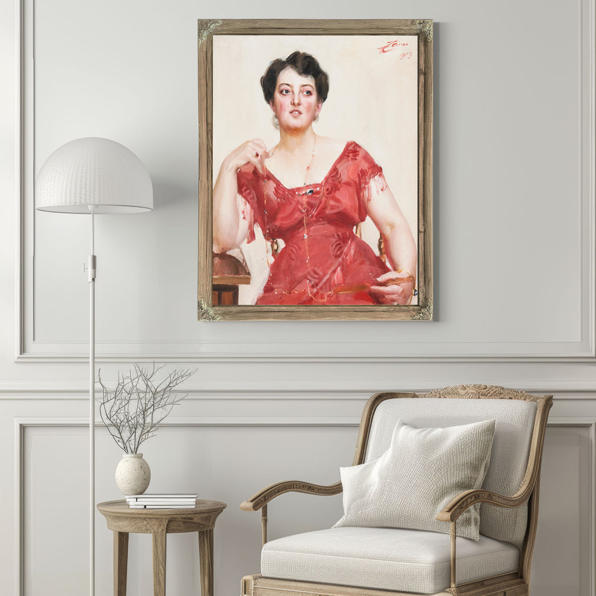 Mrs Dagny Pineus 1913 By Anders Zorn
