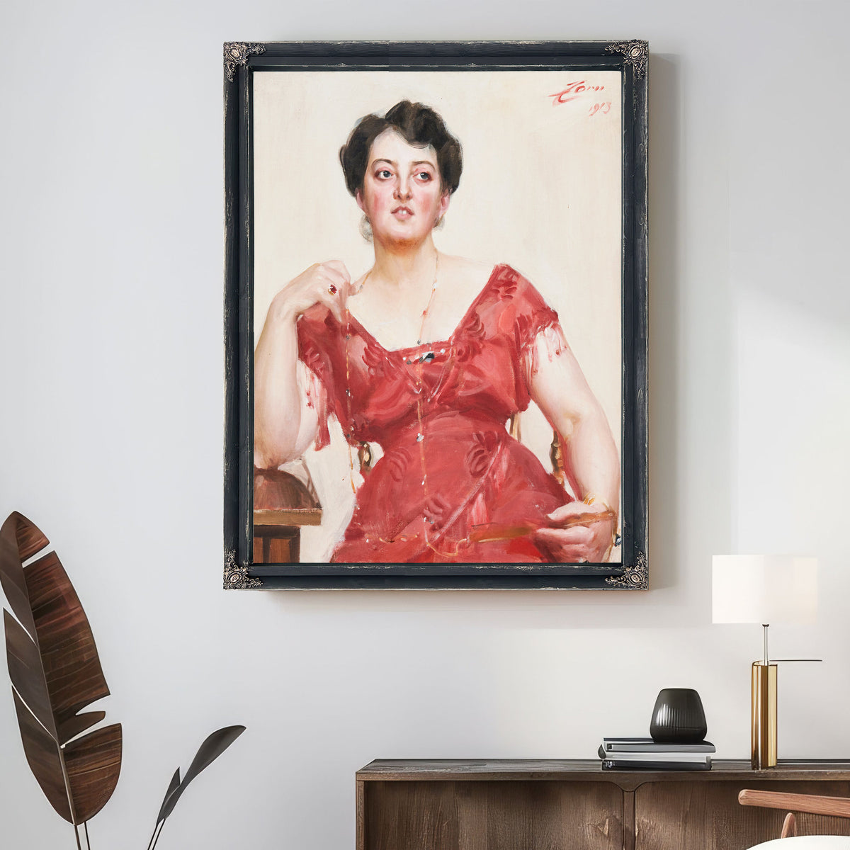 Mrs Dagny Pineus 1913 By Anders Zorn