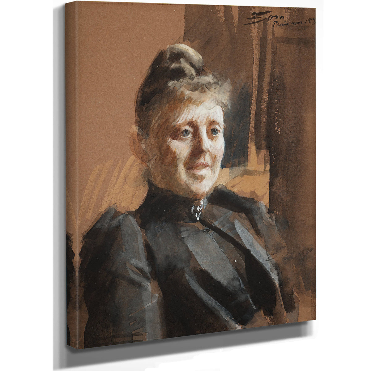 Mrs Matilda Klingspor 1890 By Anders Zorn
