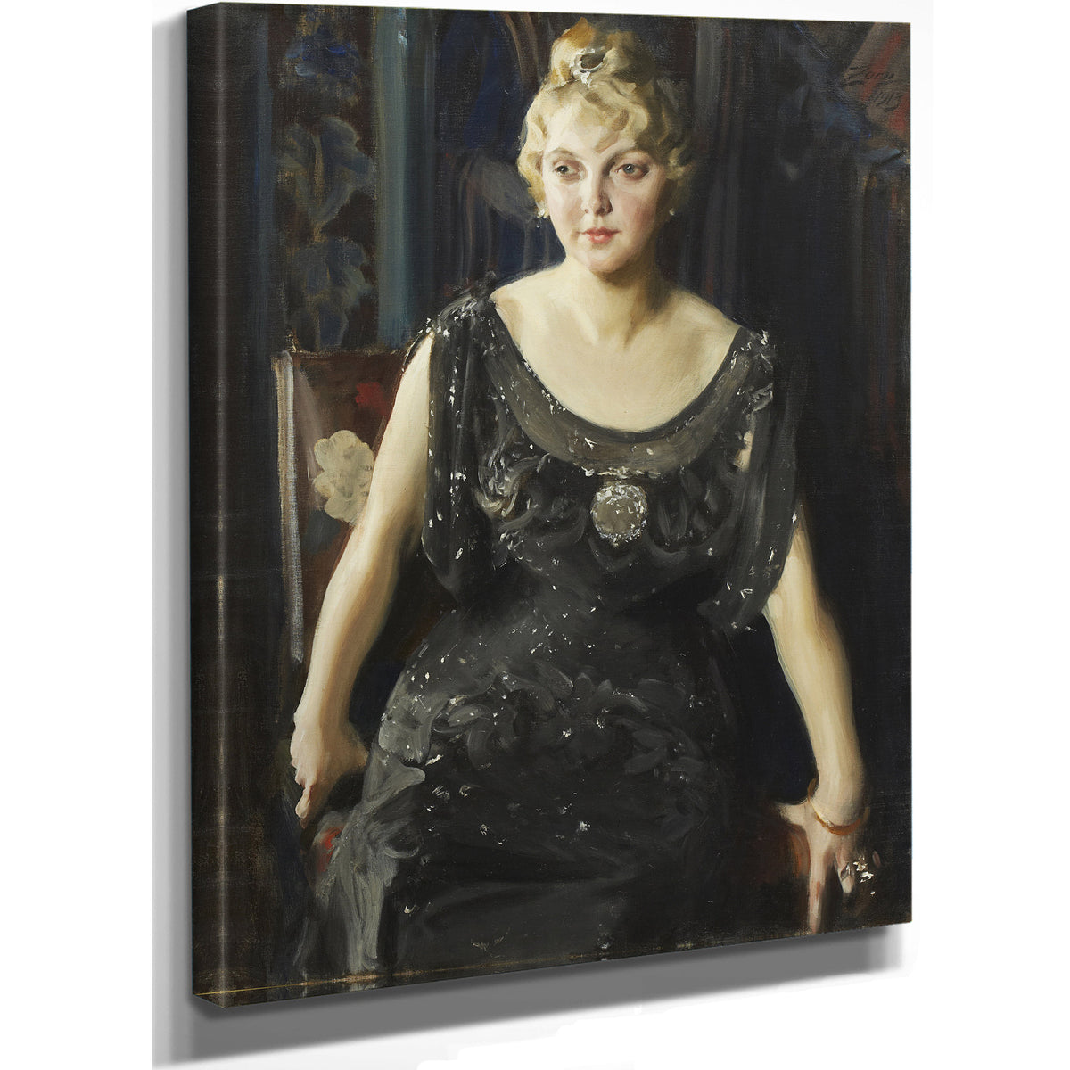 Mrs Piltz 1913 By Anders Zorn