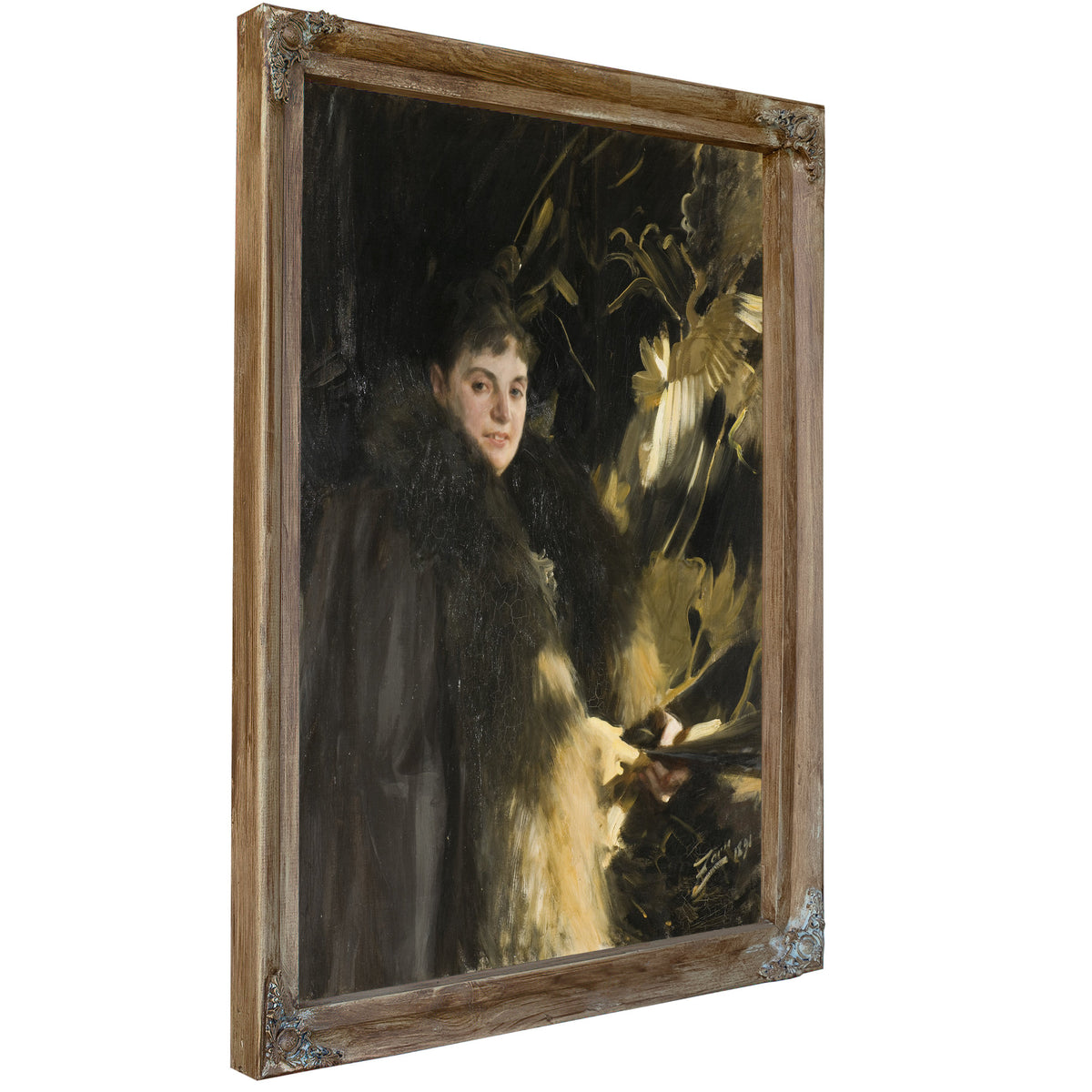 Mrs Veronica Heiss By Anders Zorn