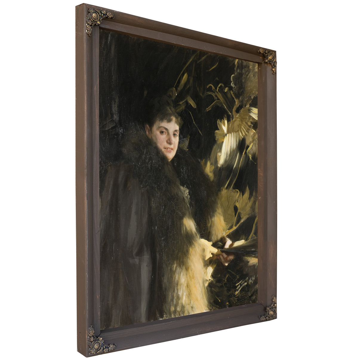 Mrs Veronica Heiss By Anders Zorn
