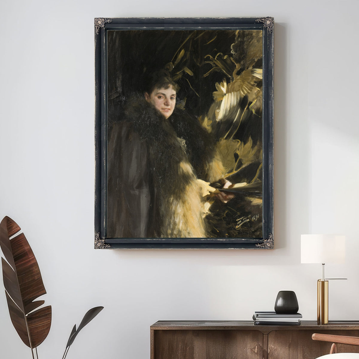 Mrs Veronica Heiss By Anders Zorn