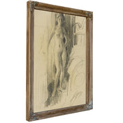 Nude Figure Standing Near Bed 1900 03 By Anders Zorn