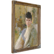 Portrait a Lady a Drawing Room 1887 By Anders Zorn