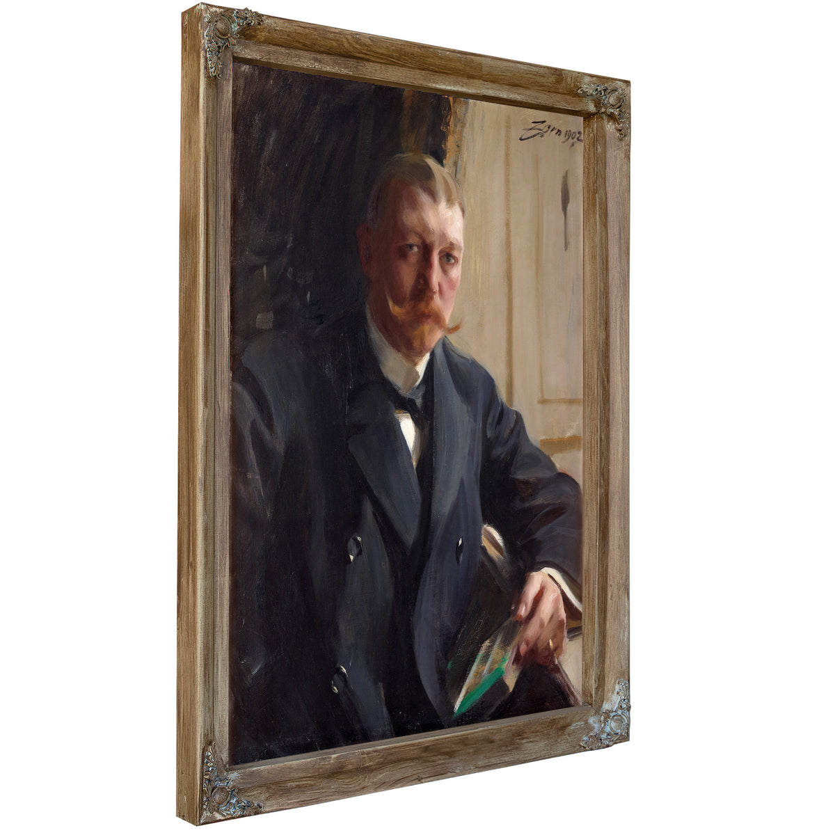 Portrait Franz Heiss 1902 By Anders Zorn