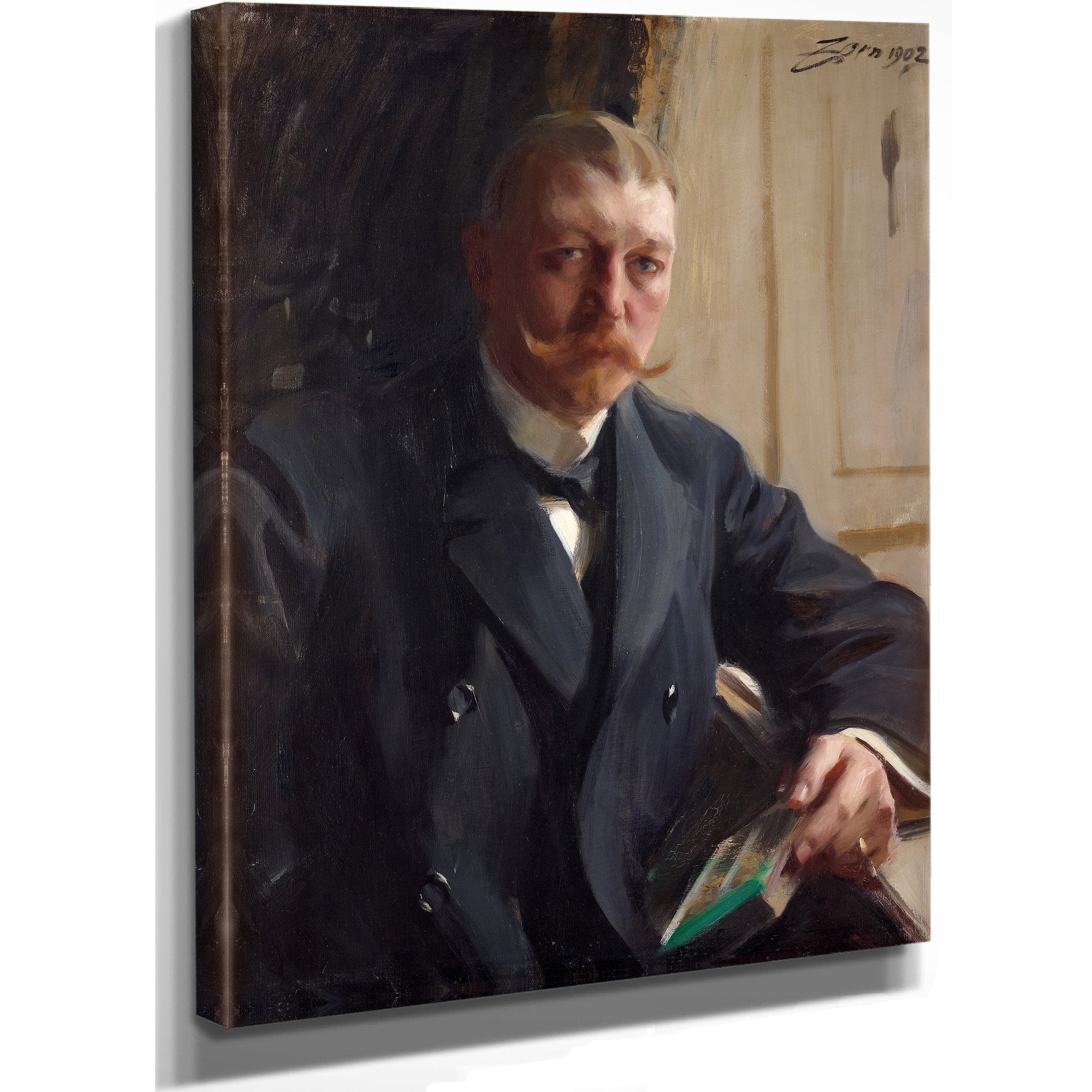 Portrait Franz Heiss 1902 By Anders Zorn